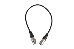 XLR Male to XLR Female Patch Lead 3 Pin Balanced Choice of Length & Colour